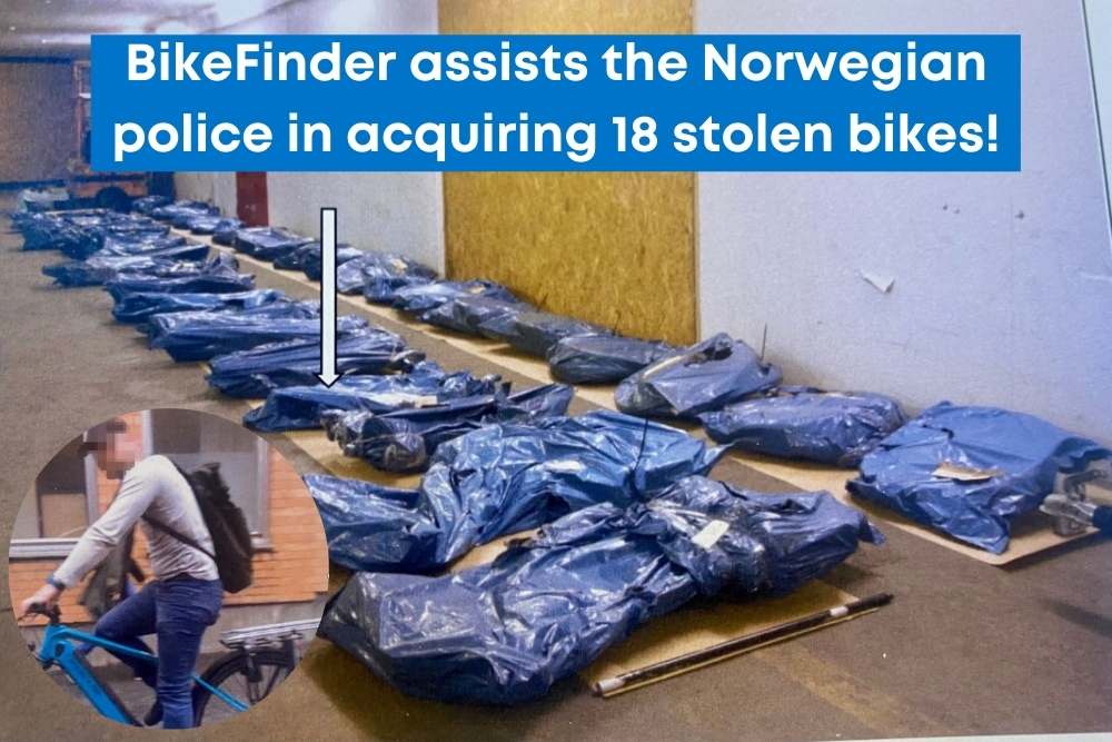 BikeFinder helps the police