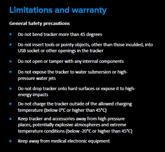 limited warranty information