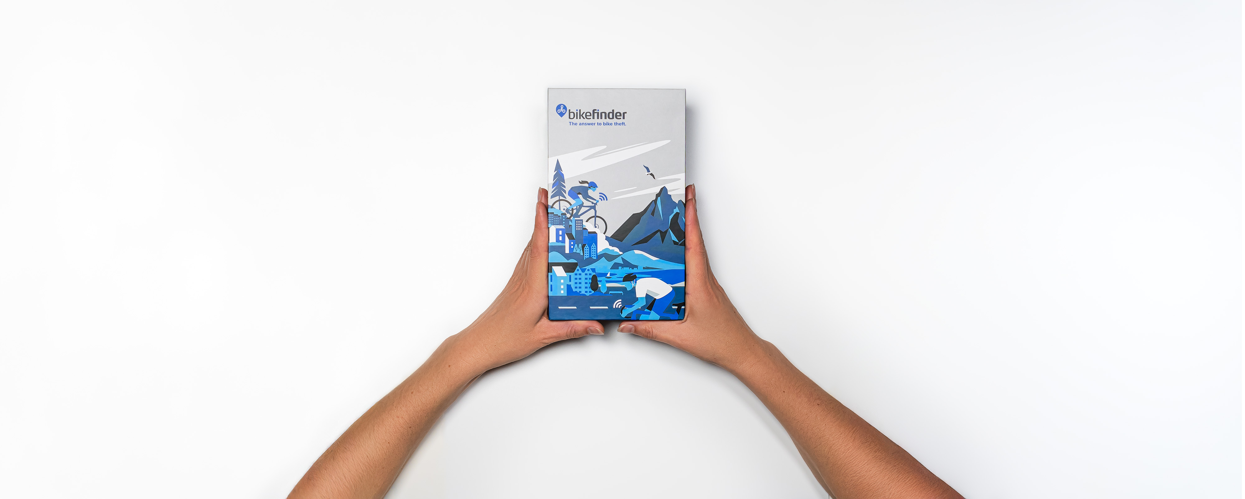BikeFinder Gen2 Tracker box- GPS-, Wi-Fi-, LTE- og Bluetooth-teknologi